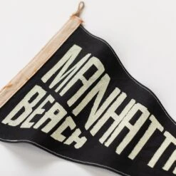 Slightly Choppy <br>Manhattan Beach Flag 5 Slightly Choppy <br>Manhattan Beach Flag -Almond Surfboards 7Z4A0517