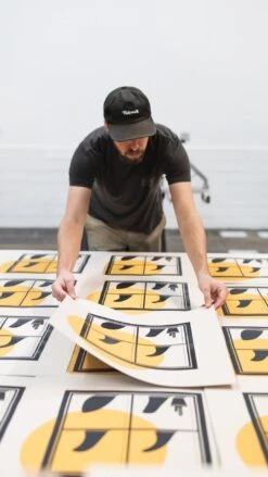 Findow | 18x18" Print -Almond Surfboards 7Z4A0608