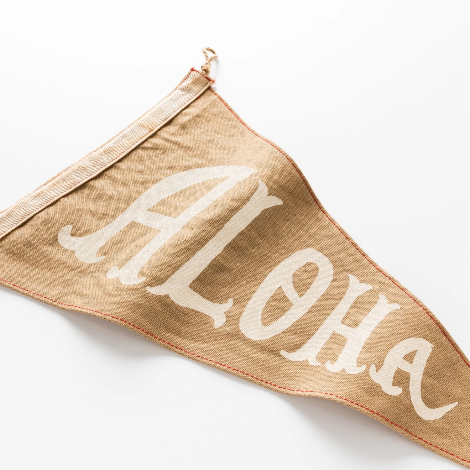 Slightly Choppy <br> Aloha Flag - Tan 2 Slightly Choppy <br> Aloha Flag - Tan - Image 2