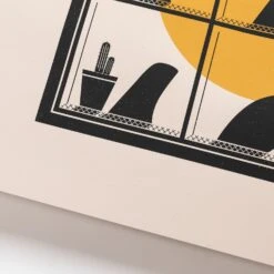 Findow | 18x18" Print -Almond Surfboards Findow poster print 18x18in detail 1