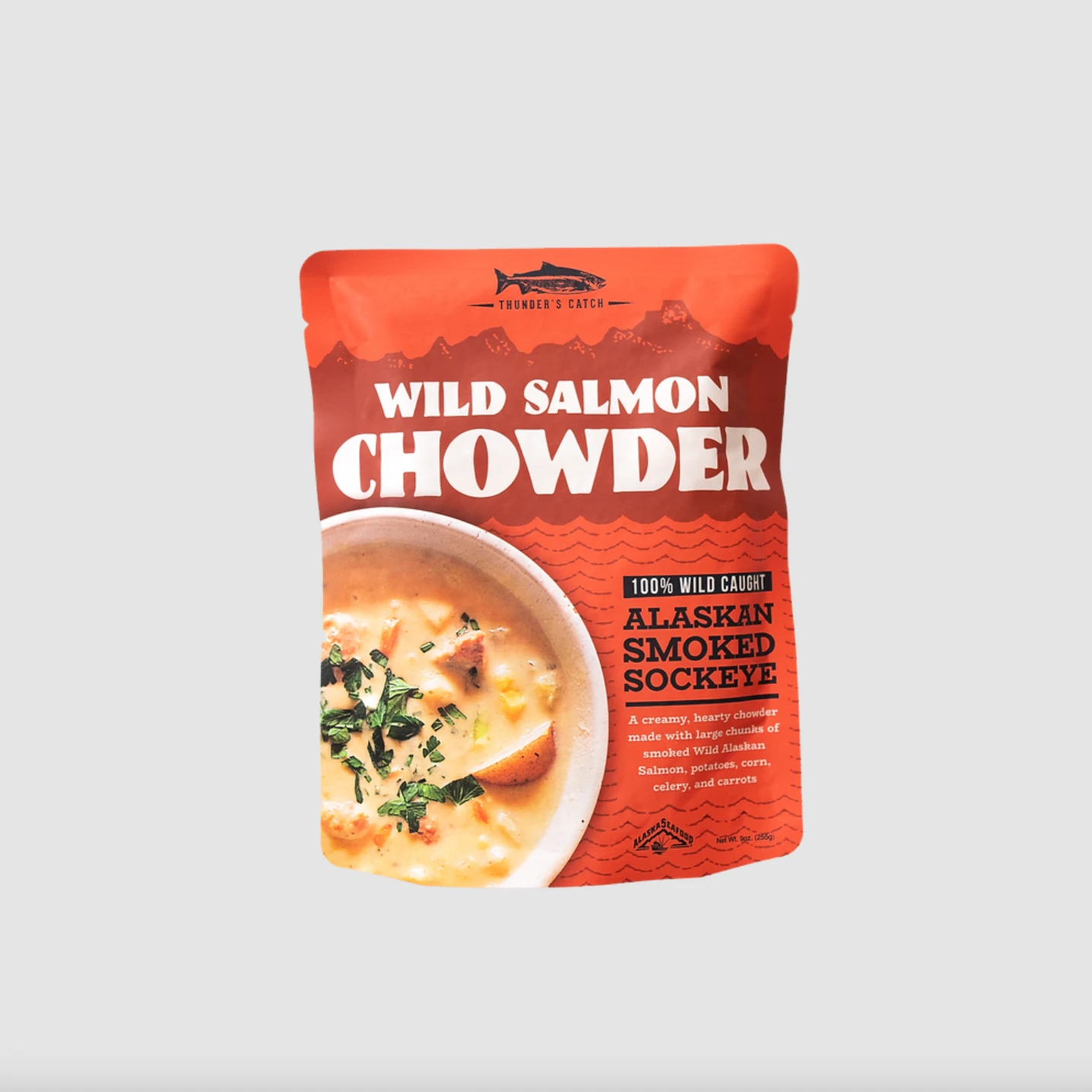 Smoked Salmon Chowder - 9 Oz 2 Smoked Salmon Chowder - 9 Oz - Image 2