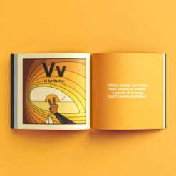 Alphabet Of Waves -Almond Surfboards V is for Vortex