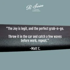 8'0 R-Series | Joy -Almond Surfboards matt blue b8a2bfbf 693c 4c61 afbb 93f15daeb7b3