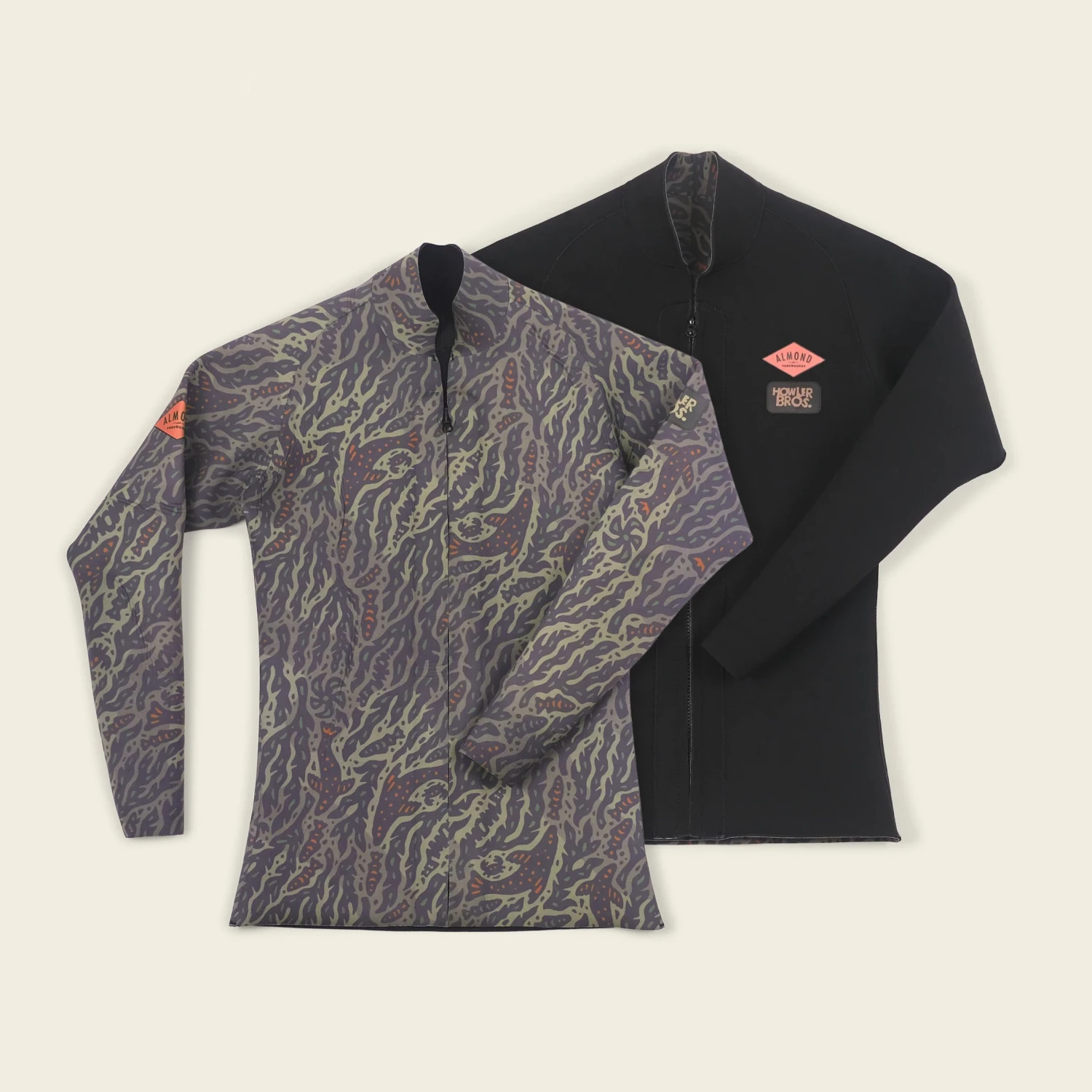 Howler X Almond Surfboards Wetsuit Jacket 1 Howler X Almond Surfboards Wetsuit Jacket