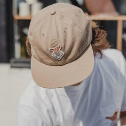 Shaka Hat | Khaki -Almond Surfboards shaka almond hat